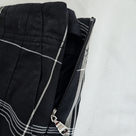 Polo Golf Ralph Lauren Plaid Pleated Golf Skort in Black / Gray Size 10 - Picture 3 of 11